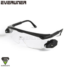 ER9320 EN166 ANSI Z87.1 safety spectacles glasses with LED light